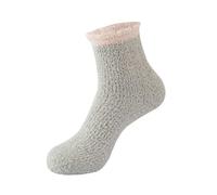 Womens Fuzzy Socks Cozy Winter Cabin Slipper Warm Fleece Soft Thick Comfy Socks Adult Doodle Socks (E, One Size)