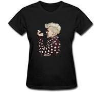 Women's G-Dragon Gd Bigbang T-Shirt Short Sleeve Size L Black