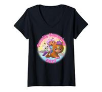 Women's Gabby's Dollhouse Magical Family Vacation 2027 V-Neck T-Shirt