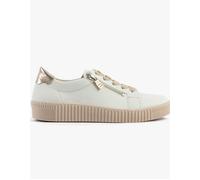 Gabor WISDOM Womens Trainers White Pink - UK 5