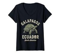 Women's Galapagos Ecuador South America V-Neck T-Shirt