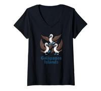 Women's Galápagos Islands V-Neck T-Shirt