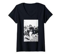 Womens Gary Player Practise Round British Golf Open 1972 V-Neck T-Shirt