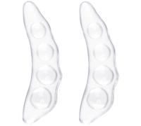 Women's Gel of Foot Pads Anti Slip Forefoot Cushions Adhesive Metatarsal Pads for High Heel and Daily Use Shoe Liners