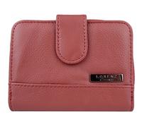 Womens Genuine Leather Bi-Fold RFID Protected Money / Coin Holder / Pouch / Purse - Red