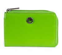 Women's Genuine Leather Zip Around Purse - Nappa by Pierre Cardin | Dual 2 Section Soft, Smooth, Durable & Crease Proof Ladies Wallet (Light Green)