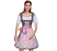 Women's German Dirndl Dress 1set Women Outfits