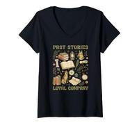 Women's German Shepherd History Reader Historical Books Lover Men V-Neck T-Shirt