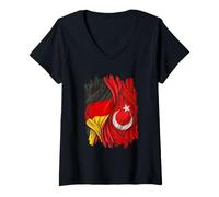 Women's Germany Turkey V-Neck T-Shirt