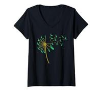 Women's Gherkins Garden Evolution Cucumbers V-Neck T-Shirt