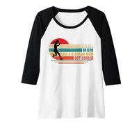 Womens Gifts Netball Mum Like a Regular Mummy Mothers Day Women Tee Raglan Baseball Tee