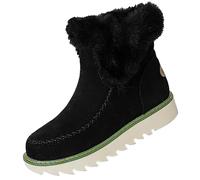 womens gifts sale clearance my orders Snow Boots Womens Waterproof Ankle Boot Slip On Walking Botts Plush Lined Short Boots Flat Soft Shoes Non Slip Booties Arch Support womens safety boots