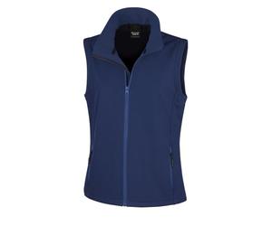 Womens Gilet Body Warmer Ladies Micro Fleece Lined Soft Shell Sleeveless Jacket