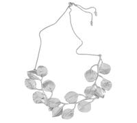 Women's Ginkgos Leaf Choker Necklace Ginkgos Leaf Pattern Necklace Earrings Accessory For Enhancing Your Outfits Sturdy Fashion
