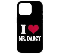 Womens Girls I Heart Mr Darcy Case for iPhone 16 Pro