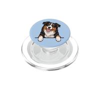 Womens Girls Moms Pocket Aussie Black Australian Shepherd PopSockets PopGrip for MagSafe