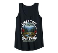 Womens Girls Trip 2026 Great Smoky Mountains Tank Top