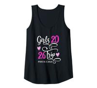 Womens Girls Trip 2026 Punta Cana Vacation Beach Group Matching Tank Top