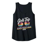Womens Girls Trip Amsterdam 2026 Tank Top
