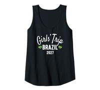 Womens Girls' Trip Brazil 2027 | Girls Travel Vacation Tank Top