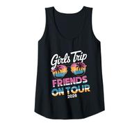 Womens Girls Trip Friends ON Tour 2026 Tank Top