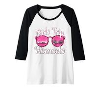 Womens Girls Trip Komodo Bachelorette Women Trip Raglan Baseball Tee