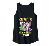Womens Girls Trip New Orleans 2026 Mardi Gras Tank Top