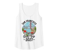 Womens Girls Trip San Francisco 2027 Vacation Tank Top