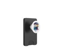 Womens Girls Watercolor Paint Illustration Sea Otter Lover PopSockets PopWallet for MagSafe