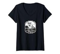 Womens Give Me That Old-Time Religion Vintage-Style V-Neck T-Shirt