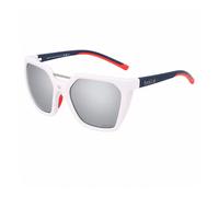 bollé - ASTERIA, White Blue Red Matte, Volt+ Cold White Polarized, Medium, Sunglasses, Feminine, Adult