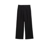 Women's Glitter Effect Wide Leg Trousers Tom Tailor Lea Noir 40x30