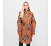 Women's Globeflower Packable Overhead Jacket - Red, Red M-L