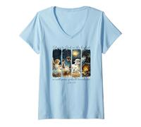 Womens Glory to God in the Highest - Christmas Nativity gift V-Neck T-Shirt