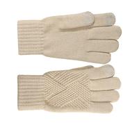 Womens Gloves Knit Thermal Mittens