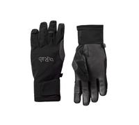 Rab VR Gloves - Vapour-Rise Softshell Breathable Gloves for Skiing & Mountaineering - Black - Large