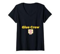 Women's Glue Crew V-Neck T-Shirt