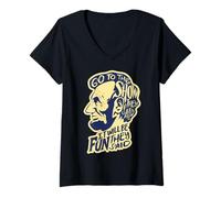 Womens Go to The Show They Said -Funny Abraham Lincoln History Buff V-Neck T-Shirt