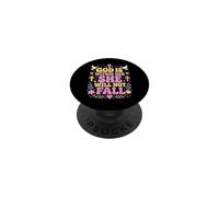 Womens God Is Within Her She Will Not Fall Groovy Doves PopSockets Adhesive PopGrip