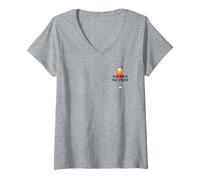 Womens God Save The Spritz - I Love Aperol - Favourite Drink V-Neck T-Shirt