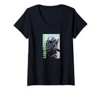Women's Godzilla vs. Hedra (1971) V-Neck T-Shirt