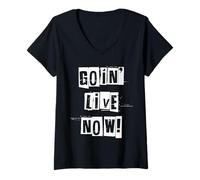 Women's Goin Live Now V-Neck T-Shirt