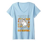 Womens Going to Be a “Big” Brother Thanksgiving Turkey V-Neck T-Shirt