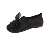 Womens Gold Shoes Size 7 Fashionable Bow Round Toe Ballet Flats Comfortable Dress Shoe Leopard Print Shoes Women Heels
