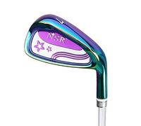 Women's Golf Clubs,Golf Single 7 Irons,Purple,Graphite Shaft,Right Hand