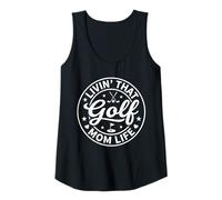 Womens Golf Mom Funny Birthday Christmas Mothers Day Sport Lover Tank Top