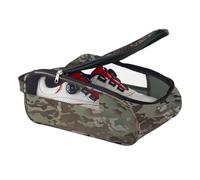 Womens Golf Shoe Bag - Double Zippered Shoe Carrier Travel Shoe Bag - Breathable Sneaker Bag Shoe Travel Case, Sport Shoe Carrier Bags for Shoes, Socks, Tees, Golf Balls