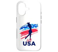 Womens Golf Support the Team Shirt USA Golf Lover USA Case for iPhone 17
