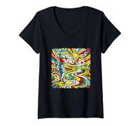 Women's Golfing Graphic, Golf Lifestyle, Golfing Art, Golf Graphic V-Neck T-Shirt