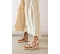 Womens Good For The Sole: Wide Fit Amber Comfort Wedges Blush 3
